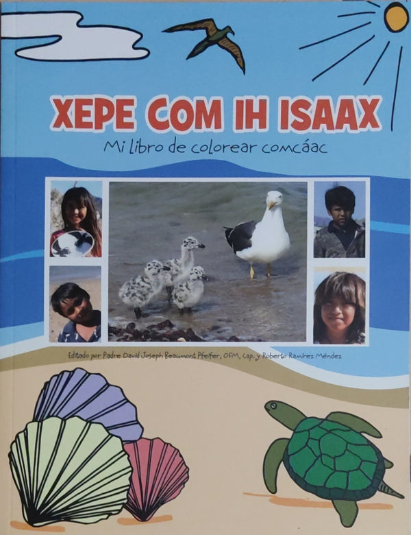 Xepe com ih isaac Mi libro de colorear comcáac