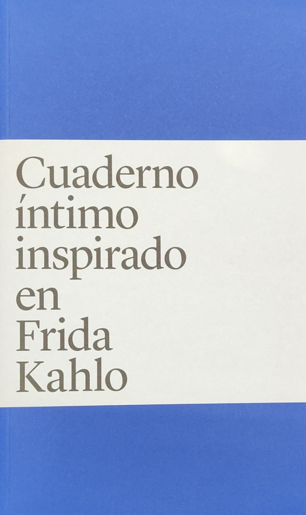 Cuaderno íntimo inspirado en Frida Kahlo